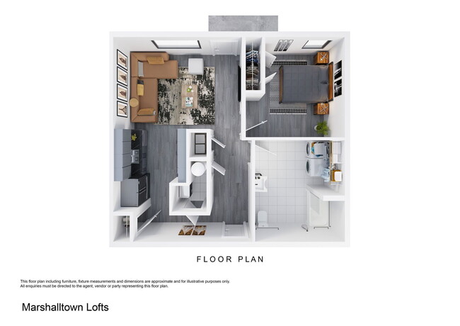 Floorplan - Marshalltown Lofts