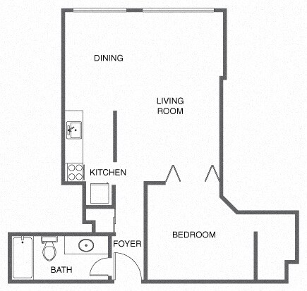 Floorplan - Marina Cove Apartments