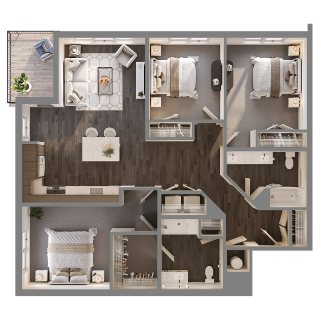 Floorplan - Artifact NoDa