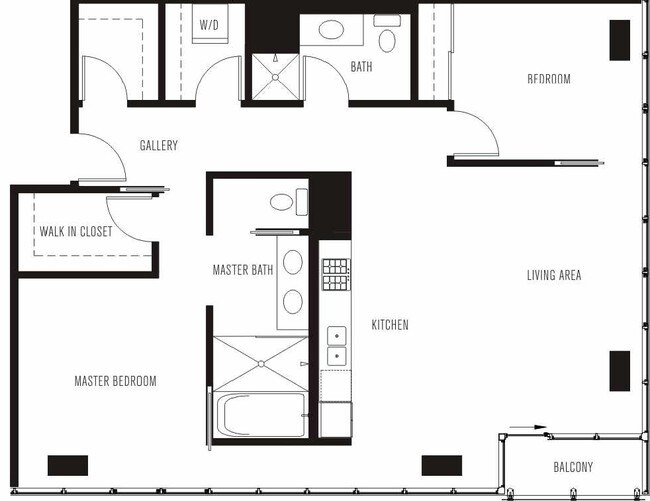Floorplan - 550 N Saint Clair St