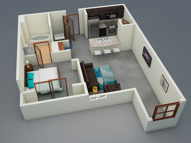 Floorplan - La Frontera Square