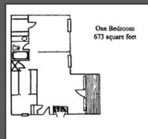 1BR/1BA - The Willows