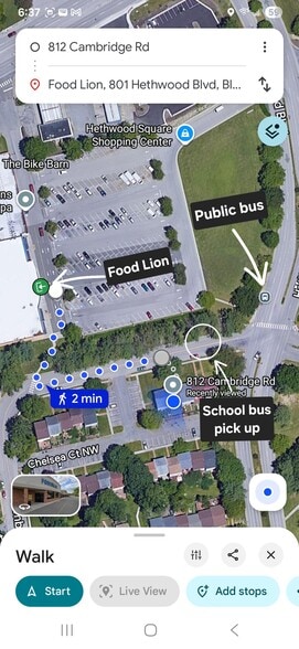 Perfect location for easy public transportation and grocery - 812 Cambridge Rd