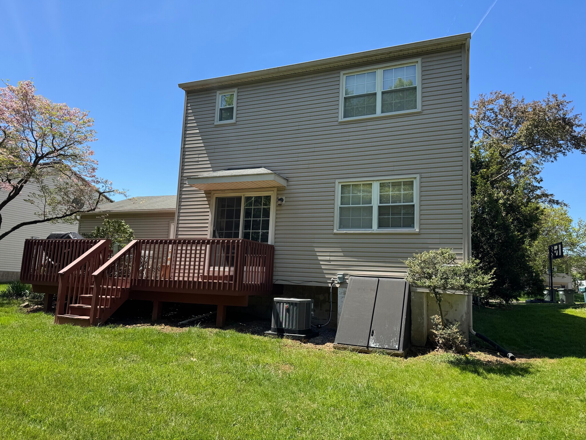 Back with deck - 2781 Cobblestone Ln