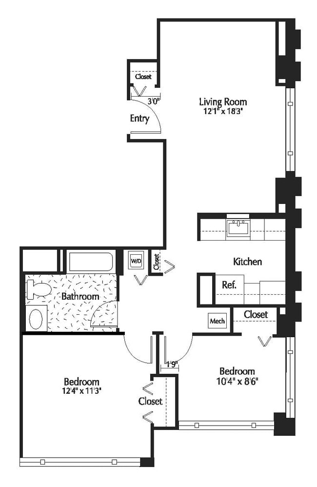Floorplan - The Lexington at Market Square