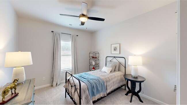 Bedroom 2. Down the hallway are two secondary bedrooms to provide tranquil sleeping accommodations - 15580 Ruthie Lynn Dr