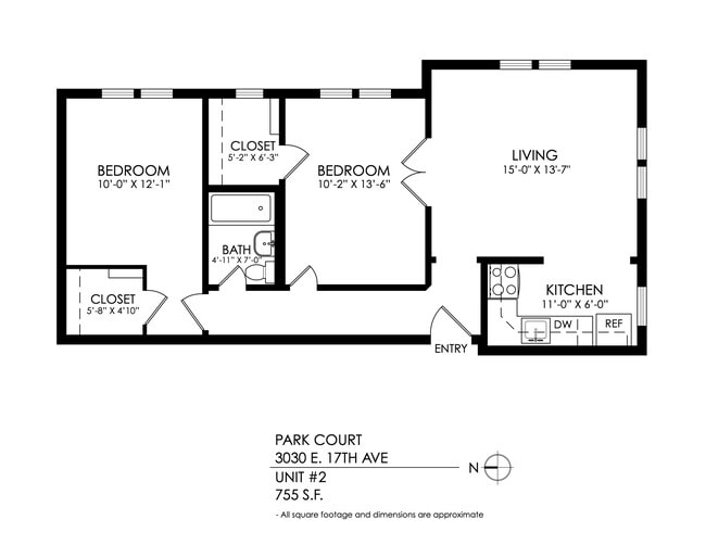 Floorplan - Park Court