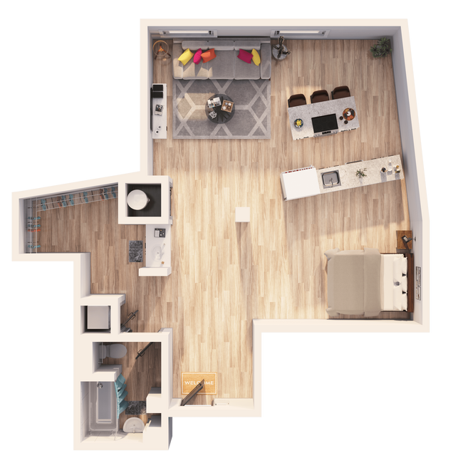 Floorplan - Roosevelt Lofts