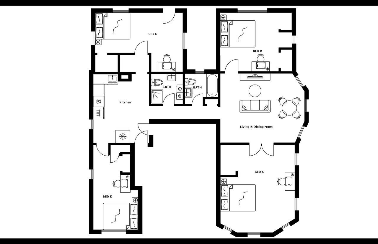 Building Photo - Room in Shared 4 bed/2 bath home