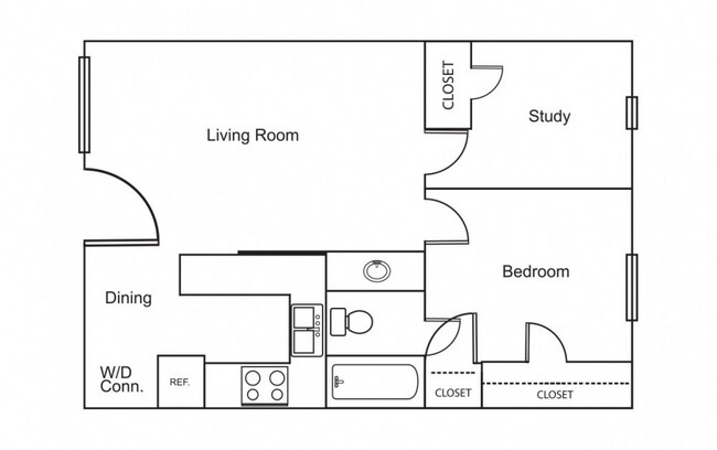 Ridge B1.jpeg - Ridge & Parkdale Apartments