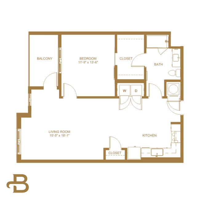 Floorplan - The Birney at Westhampton
