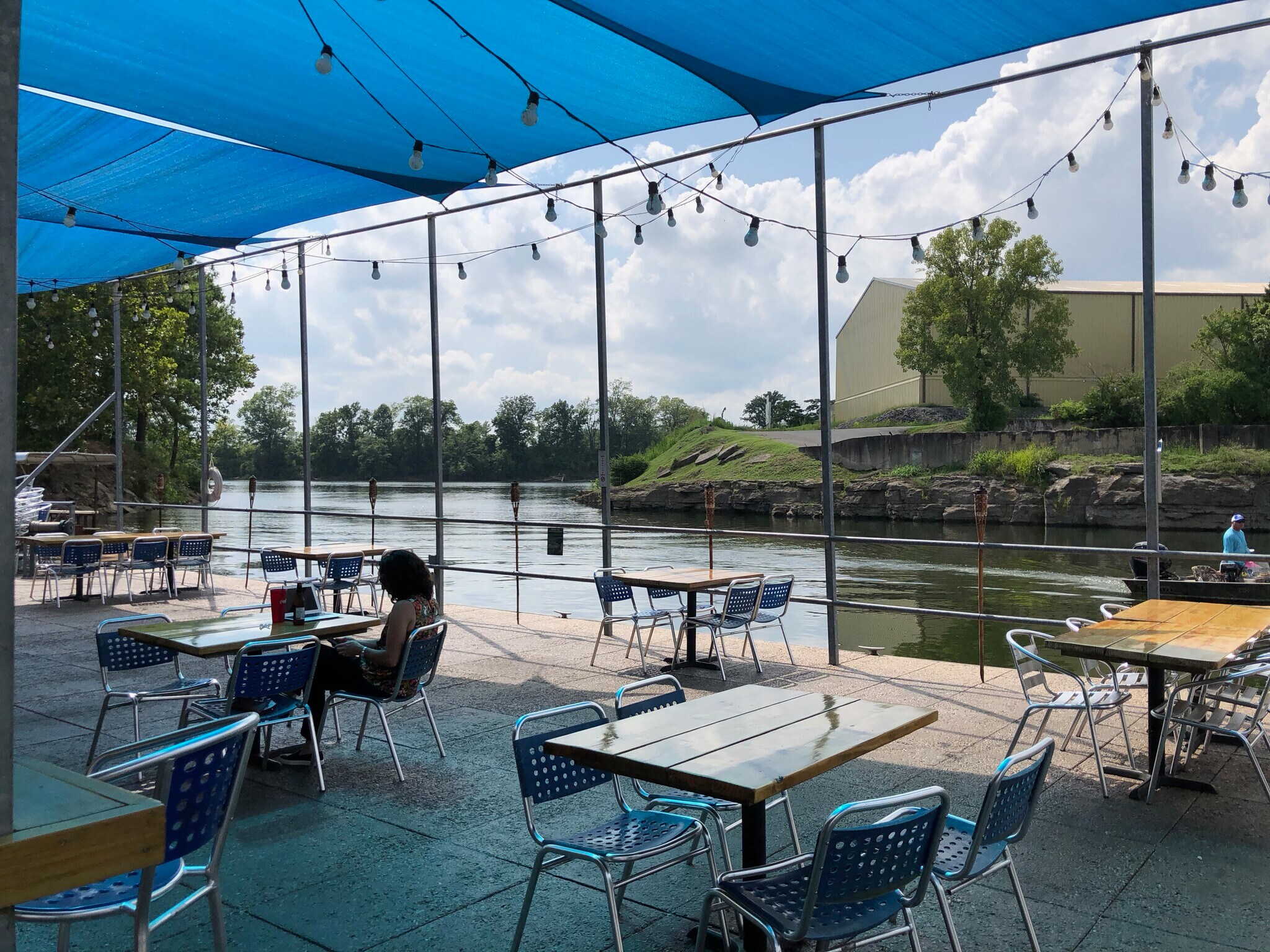 Walk to the restaurant at Rock Harbor Marina to dine and watch the boats. - 515 Basswood Ave