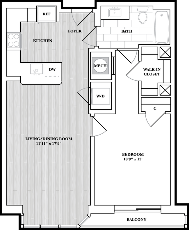 Floorplan - Cathedral Commons