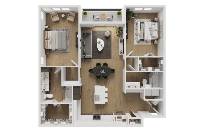 Floorplan - ThreeTwenty at the Vybe