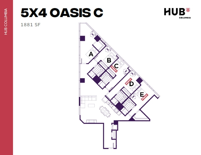 5x4 Oasis C - Hub Columbia