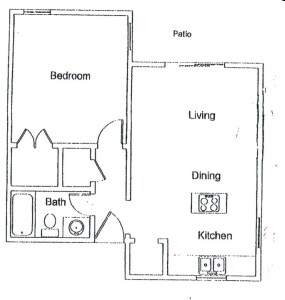 1BR/1BA - Woods