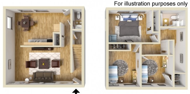 Floorplan - Coppermine Village