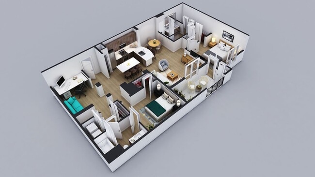 Floorplan - Triana Apartments
