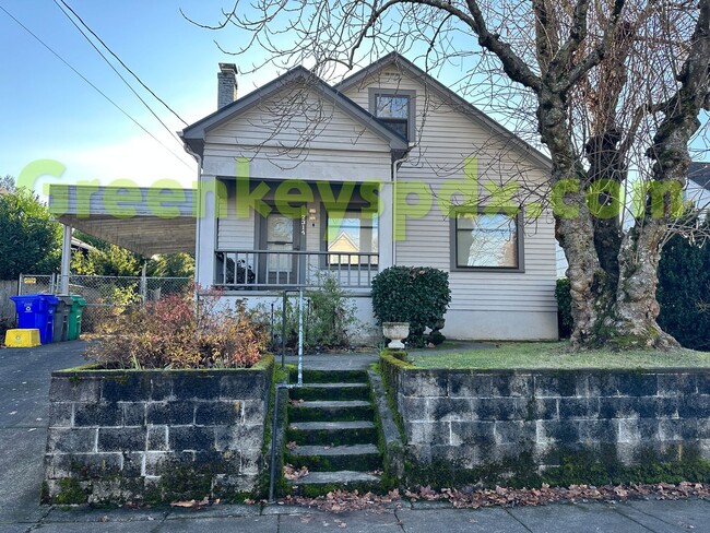 Primary Photo - Huge, fenced back yard! Garage! Nice bonus...