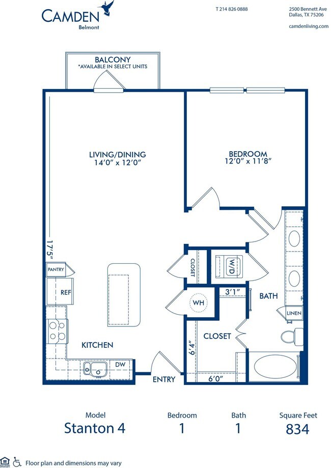 Floorplan - Camden Belmont