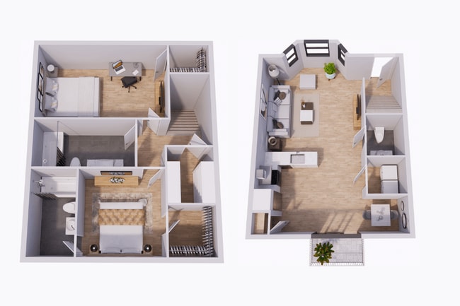 Floorplan - Albany Townhomes