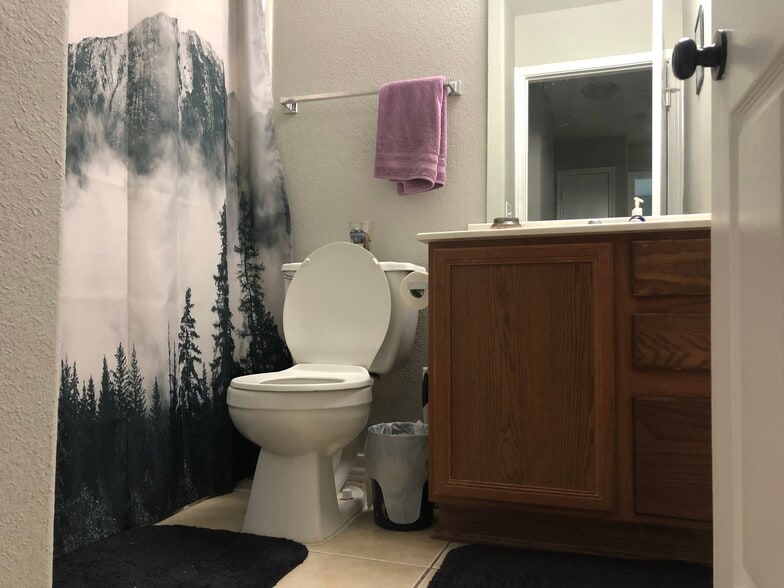 Shared bathroom with one roomate - 7425 Marble Ridge Dr