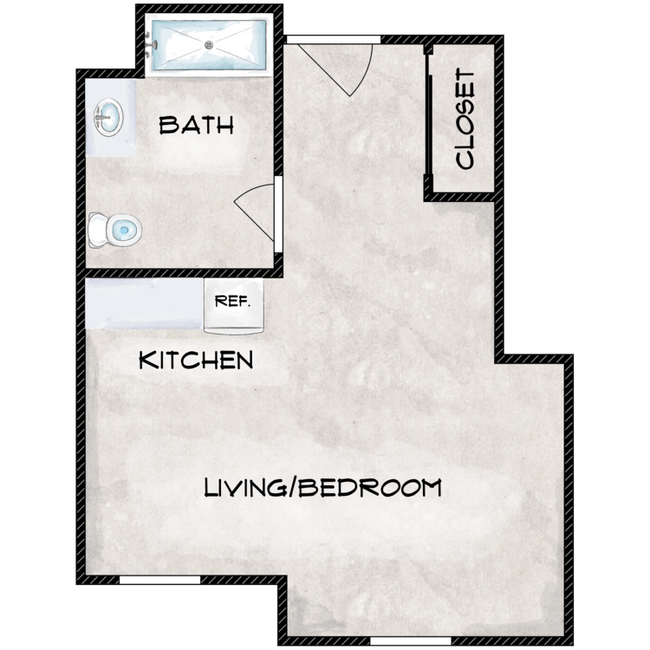 Floorplan - 3 Square