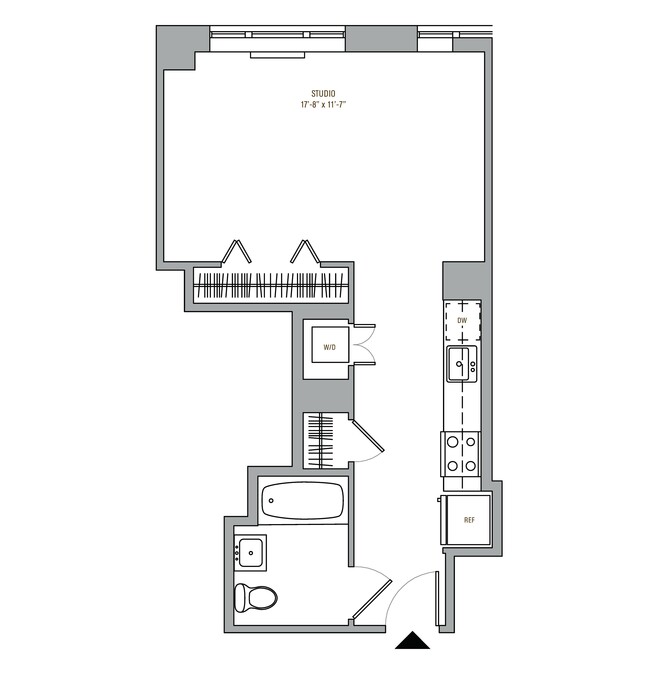 Floorplan - Hoyt & Horn Apartments