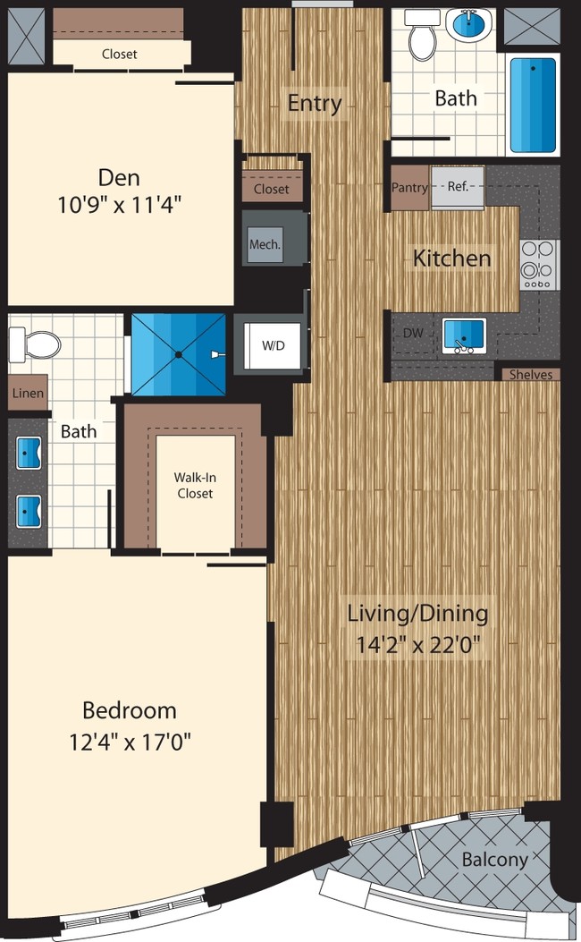 Floorplan - 425 Mass