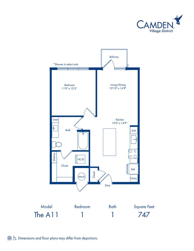 Floorplan - Camden Village District