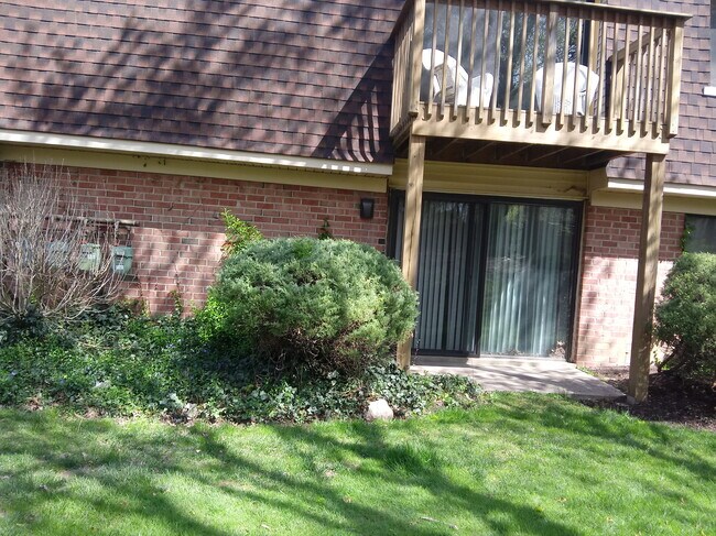 Patio door from the outside 2 - 813 Meadow Woods Ln
