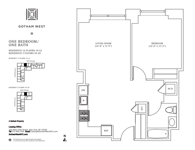 Floorplan - Gotham West