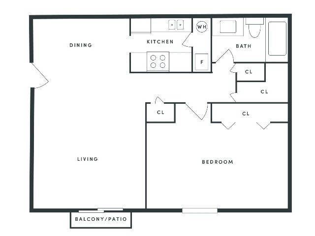 One Bedroom | One Bathroom - Preserve at Canal