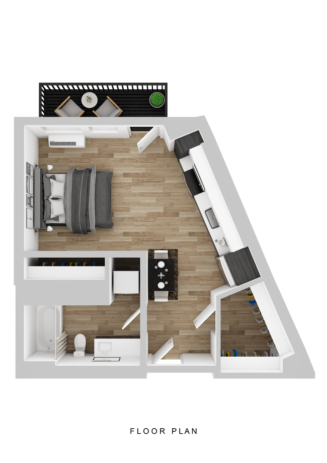 Floorplan - Hyas Point Apartments