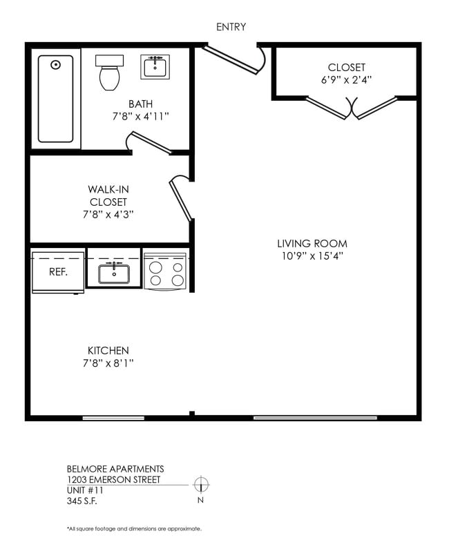 Floorplan - Belmore Apartments