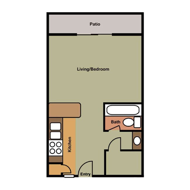 Floorplan - Manchester House Apartments