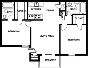 2BR/2BA - Avondale Apartment Homes