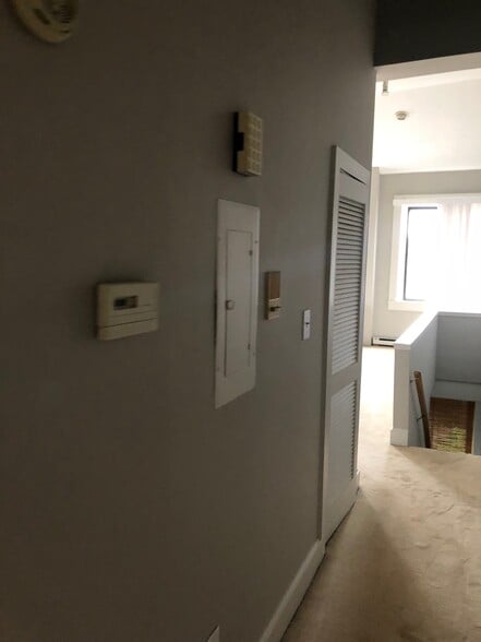 Hallway between Great Room and Kitchen with Intercom System - 367 Lehigh Ave