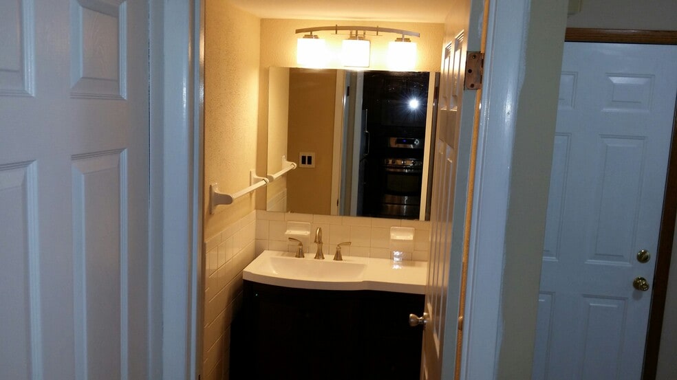 1/2 bath lower level - 361 Fox Village Ct