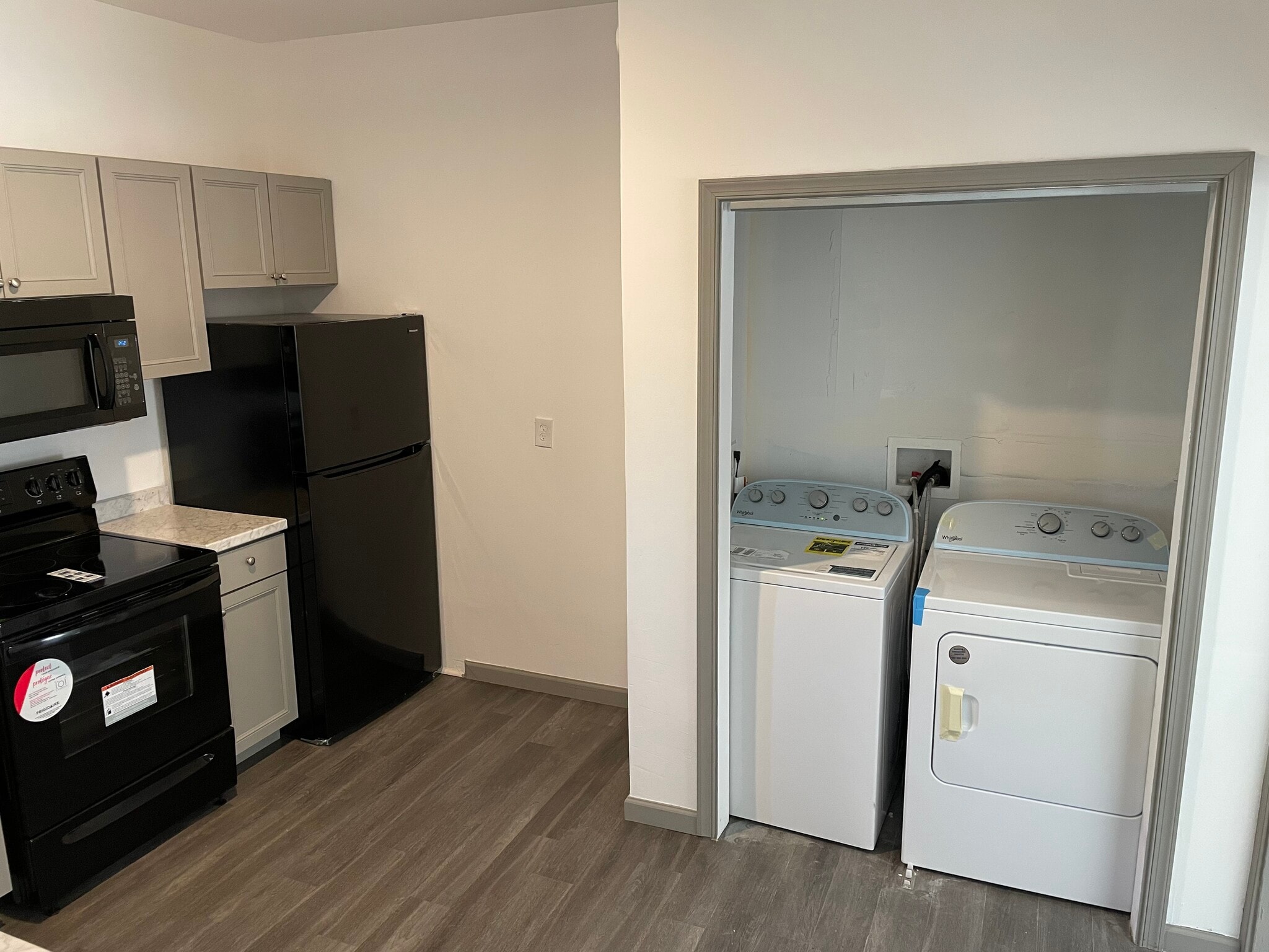 Laundry Space in Kitchen - 1416 Ashby Ave