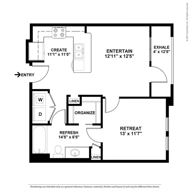 Floorplan - Cortland Oak Lawn