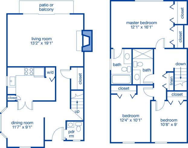 Floorplan - Merrick Place