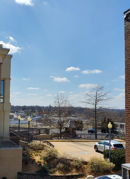 West view from deck - 128 E High St
