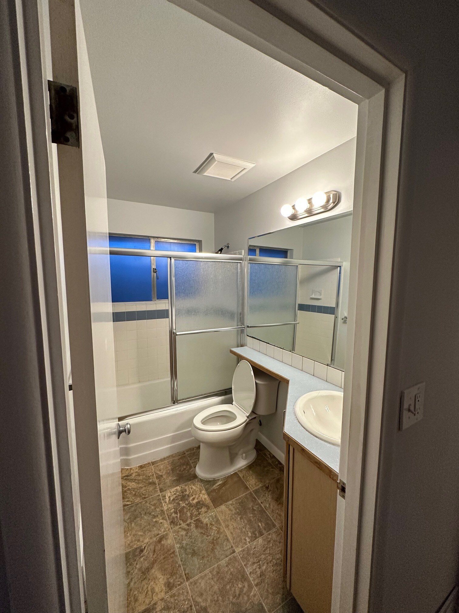 bathroom with linen closet - 3212 NW 65th St