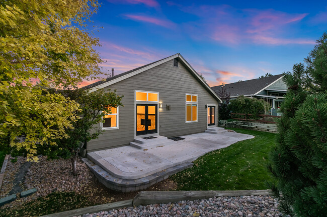 Back Patio - Evening Shot - 417 Promontory Dr