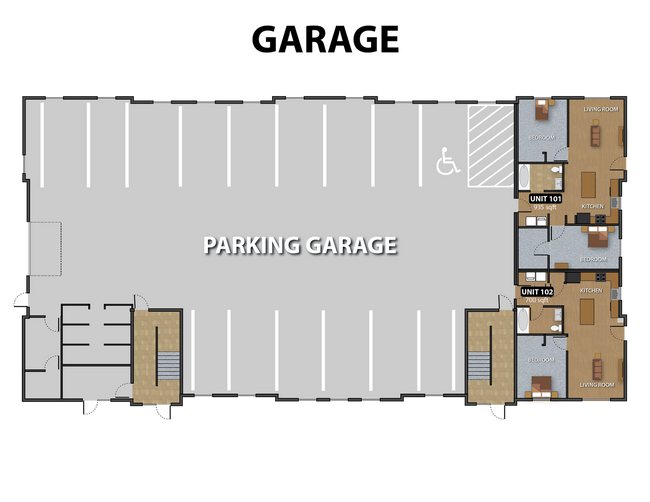 Building Photo - Cozy & Convenient: Top Floor Studio Apartment