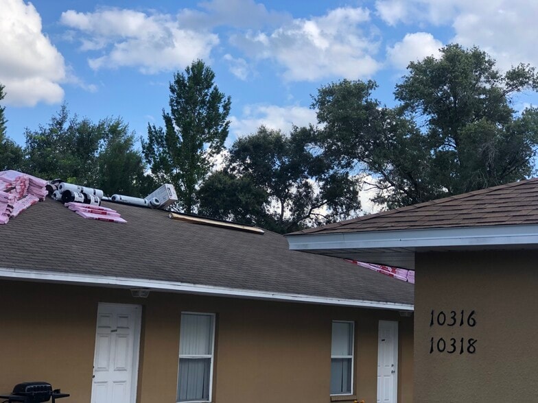 New roof 2021 - 10320 Northcliffe Blvd