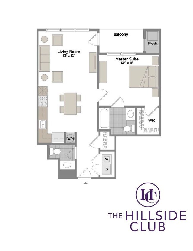 Floorplan - Hillside Club