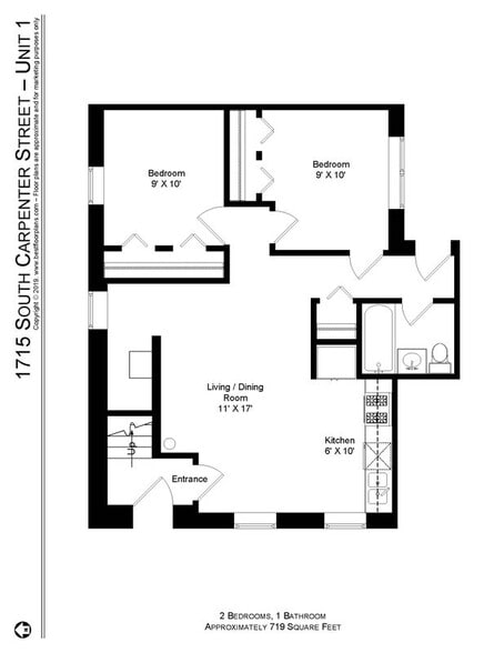 Building Photo - 1715 S Carpenter St