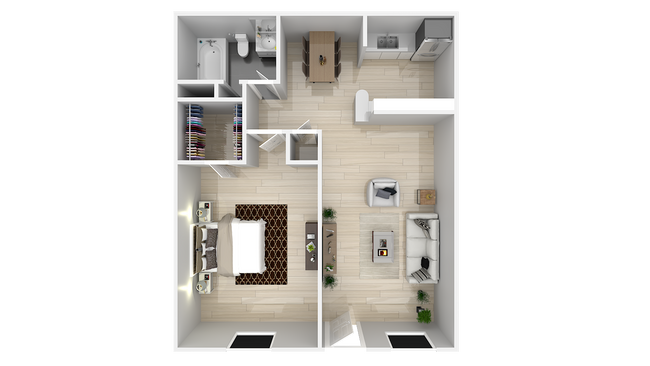 Floorplan - The Ivy at the Galleria